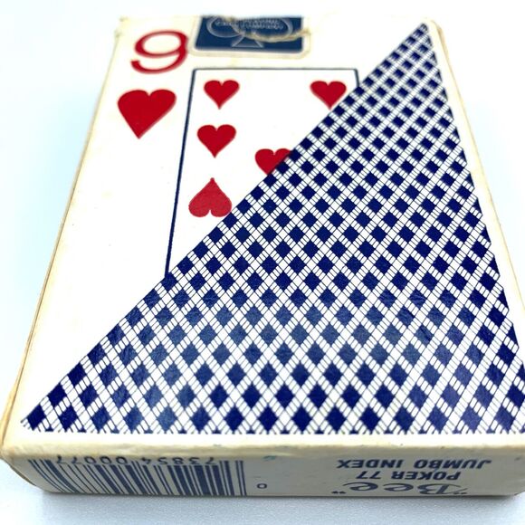 Vintage Bee No. 77 Club Special Jumbo Index Playing Cards complete deck - Picture 2 of 3